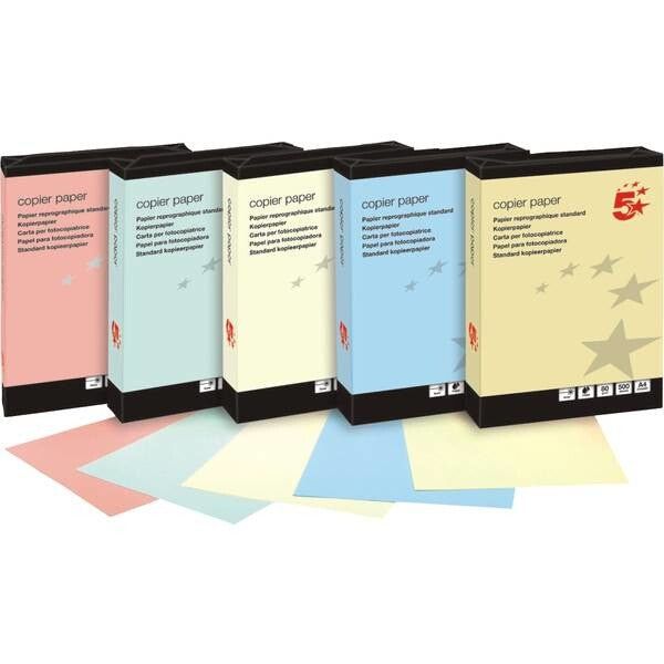 5Star 297633 printing paper A4 (210x297 mm) 500 sheets Pink - Image 1