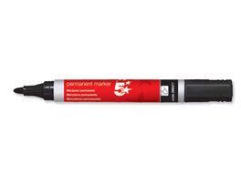 5Star 296077 permanent marker Black 12 pc(s)