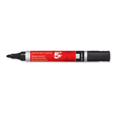 5Star 296077 permanent marker Black 12 pc(s) - Thumbnail 2
