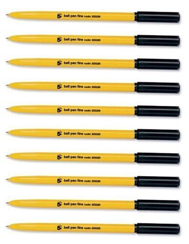 5Star 333328 rollerball pen Stick pen Black 50 pc(s) - Image 1
