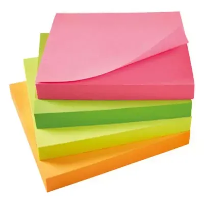 5Star 912971 note paper Square Assorted colours 100 sheets Self-adhesive - Thumbnail 2