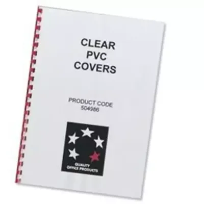 5Star 916353 binding cover A4 PVC Transparent 100 pc(s) - Thumbnail 2