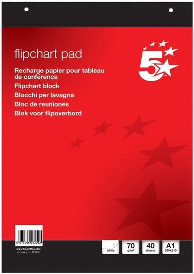5Star 296956 flip chart accessory 40 pc(s)