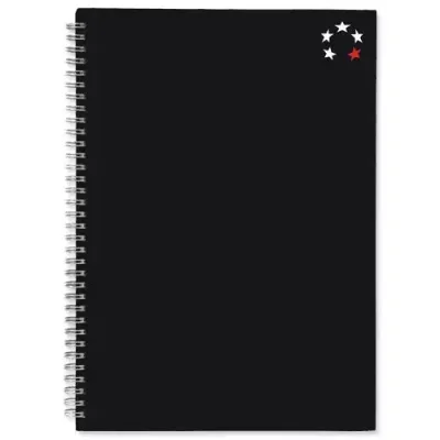 5Star 930264 writing notebook A4 160 sheets Black - Thumbnail 2