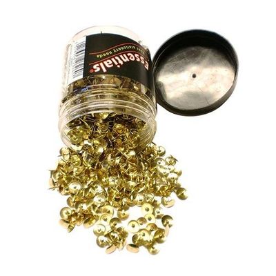 Valuex Drawing Pin 9.5Mm Brass Tub (Pack 1200) - 26261