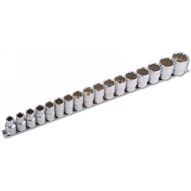 Laser Laser 3502 1/2" Drive Socket Set Bi-Hex 17 piece set - Image 1