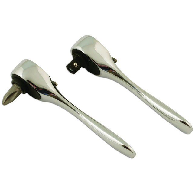 Laser Laser 5822 Micro Ratchet Set 2 pieces - Image 1