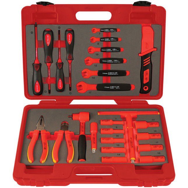 Laser Laser 25 Piece Insulated Tool Kit 3/8" Drive - Image 1