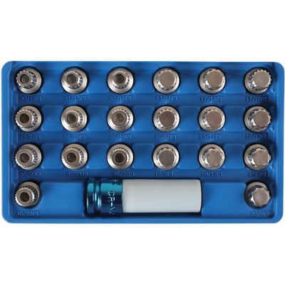 Laser 6276 21 Piece Locking Wheel Nut Key Set - BMW