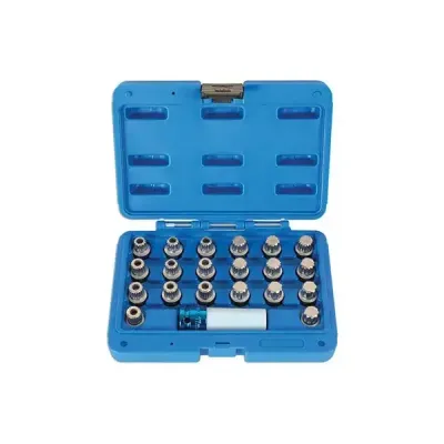 Laser 6276 21 Piece Locking Wheel Nut Key Set - BMW - Thumbnail 2