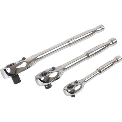 Laser Laser 6421 3 Piece 1/4'' / 3/8'' / 1/2'' Drive Ratchet Set