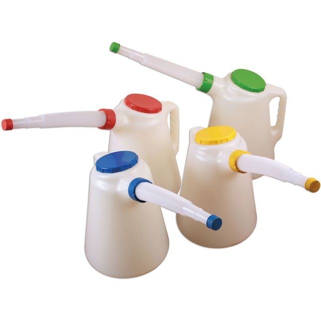 Laser Laser 7010 5 Litre Oil Measuring Jug 4 Piece Set - Image 1
