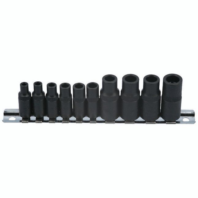 Laser Laser 7901 10 piece 1/4" & 3/8" drive Tap Socket Set - Image 1