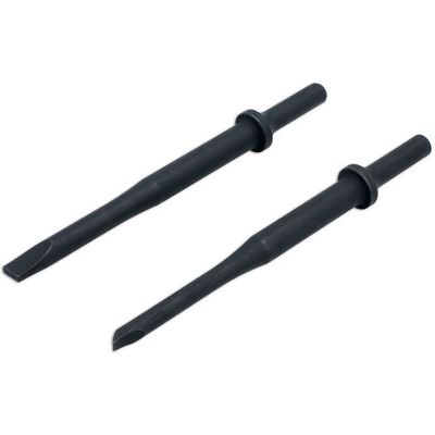 Laser 8307 Axle Staked Nut Air Chisel Punch Set 2 Piece