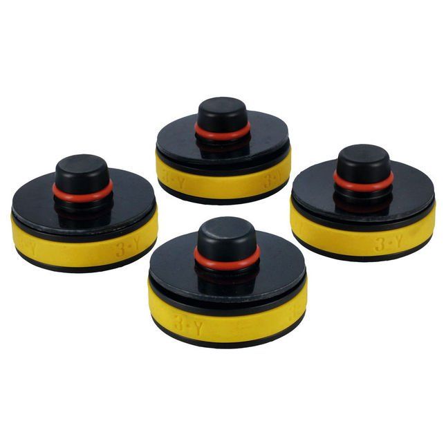 Laser Laser 8439 Engineered Acetyl Jack Pads for Tesla Model 3 & Y - 4 Piece - Image 1
