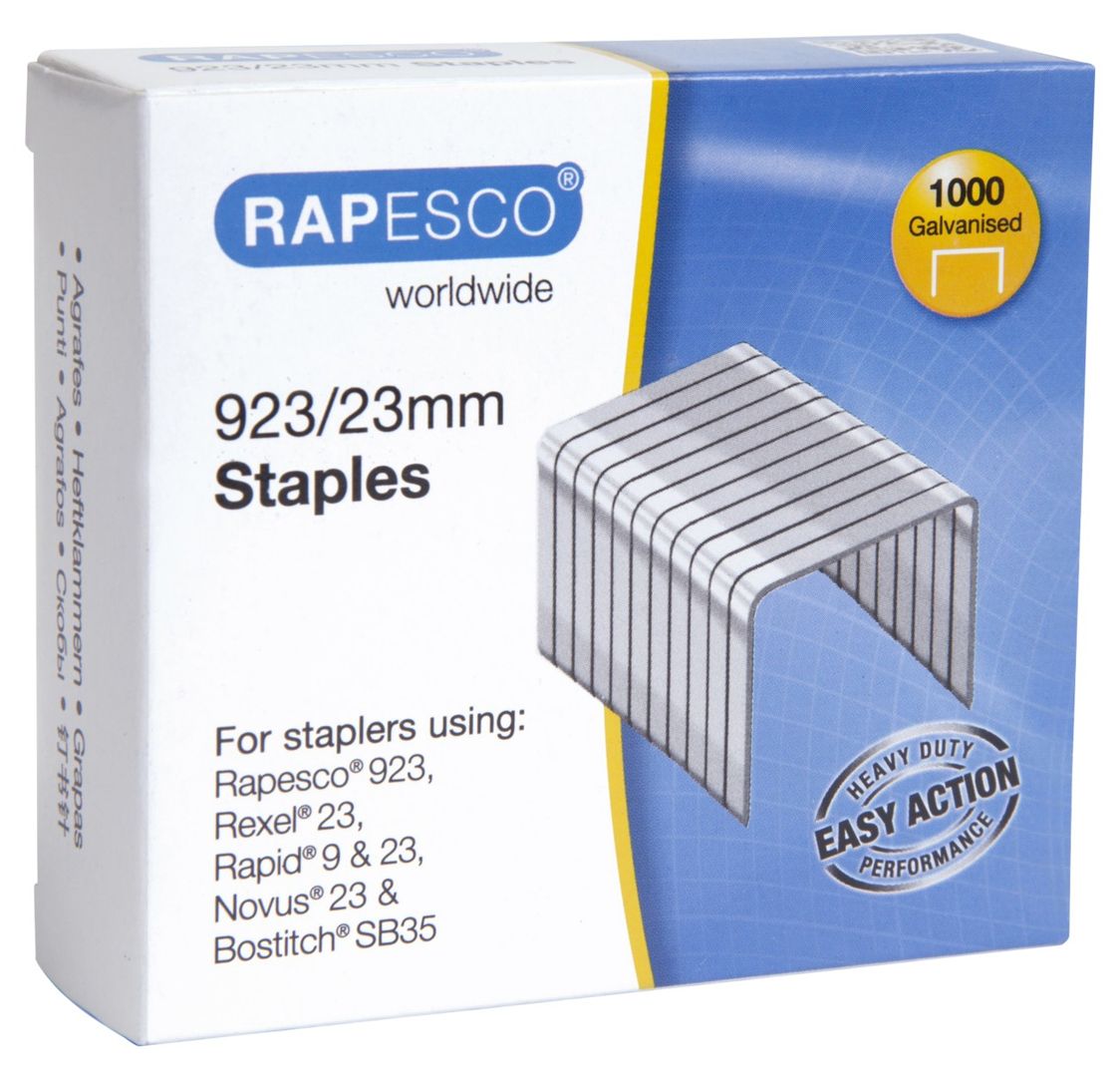 Rapesco 1242 staples Staples pack 1000 staples - Image 1
