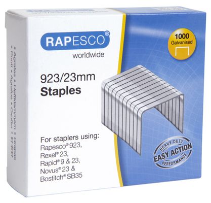 Rapesco 1242 staples Staples pack 1000 staples