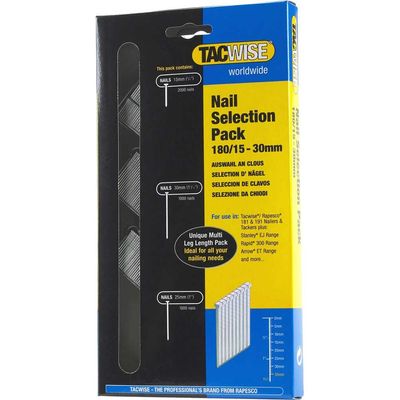 Tacwise 0205 180 18 Gauge Nail Selection (Pack 4000)