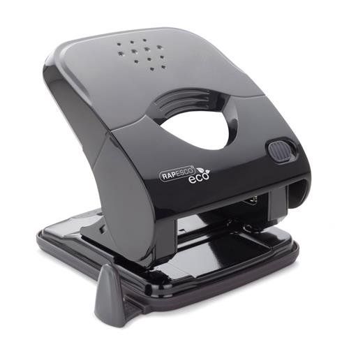 Rapesco 1525 hole punch 40 sheets Black - Image 1