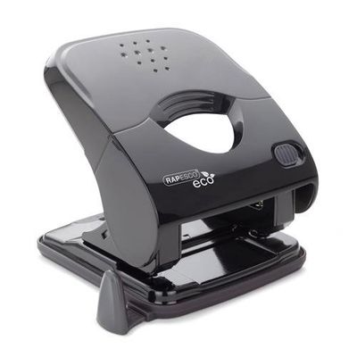 Rapesco 1525 hole punch 40 sheets Black