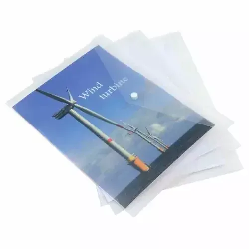 Rapesco 1040 folder Polypropylene (PP) Transparent A4+ - Image 1