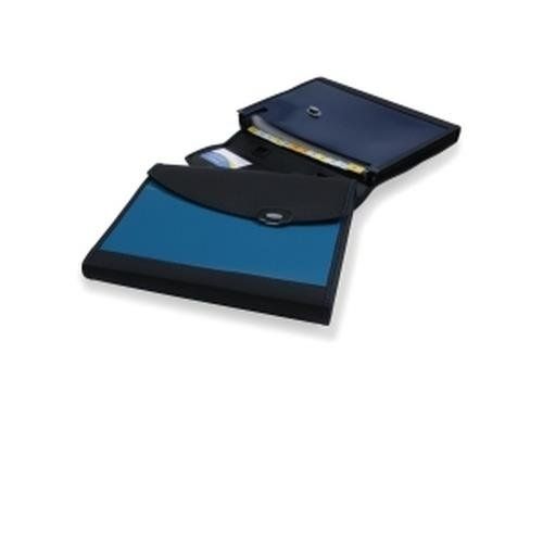 Rapesco 7 Part Designer Expanding File report cover Black - Image 1