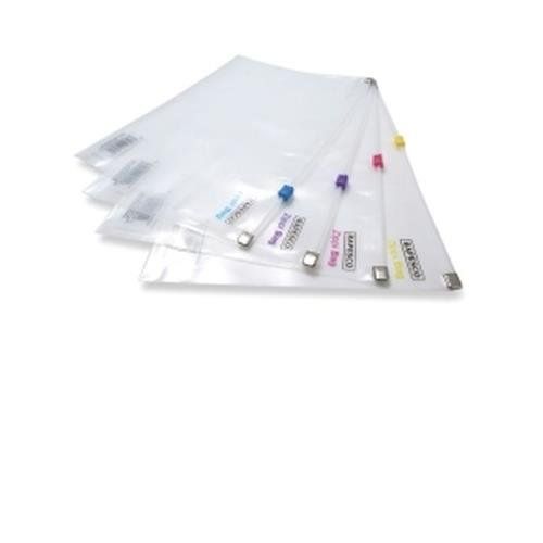 Rapesco Zippi Bag (Plastic Zip) report cover White - Image 1