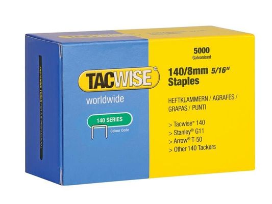 Tacwise Tacwise 140 Series 8mm Staples 5000 pack