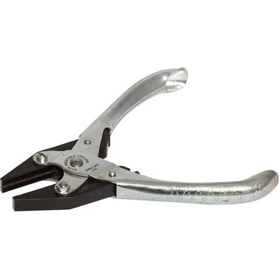 Maun 4860-160 Flat Nose Pliers Serrated Jaws 160Mm