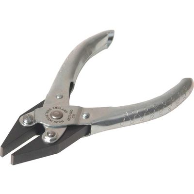 Maun 4870-140 Flat Nose Pliers Smooth Jaws 140Mm