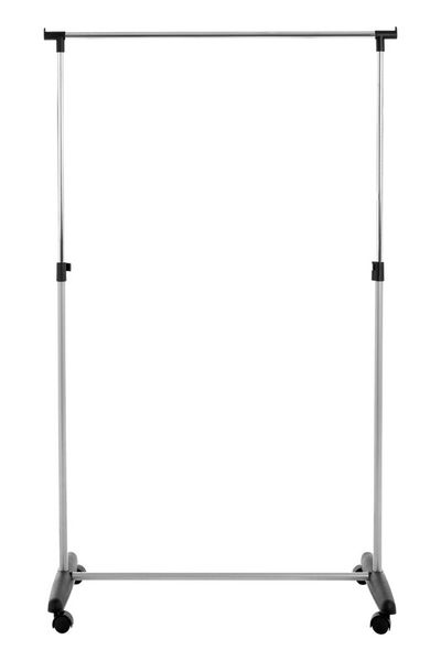 Ralesi Chrome Clothes Rail with Wheels - Silver