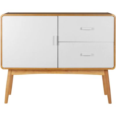 Malmo 1 Door And 2 Drawers Sideboard - White