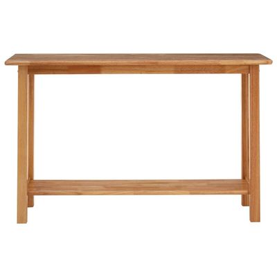 Selby Natural Rectangular Console Table - Brown