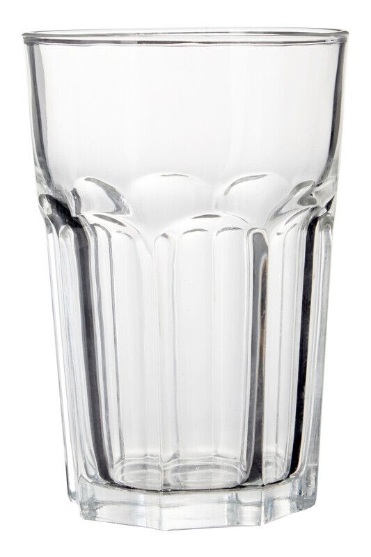 Euri Set of Four Clear Glass Tumblers 500ml - Transparent - Image 1