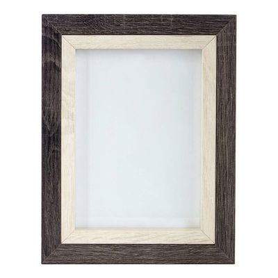 Maren Box 5 x 7 Two Tone Photo Frame - Grey
