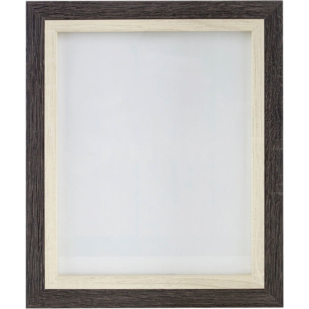 Maren Box 8 x 10 Two Tone Photo Frame - Grey - Image 1