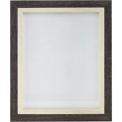 Maren Box 8 x 10 Two Tone Photo Frame - Grey
