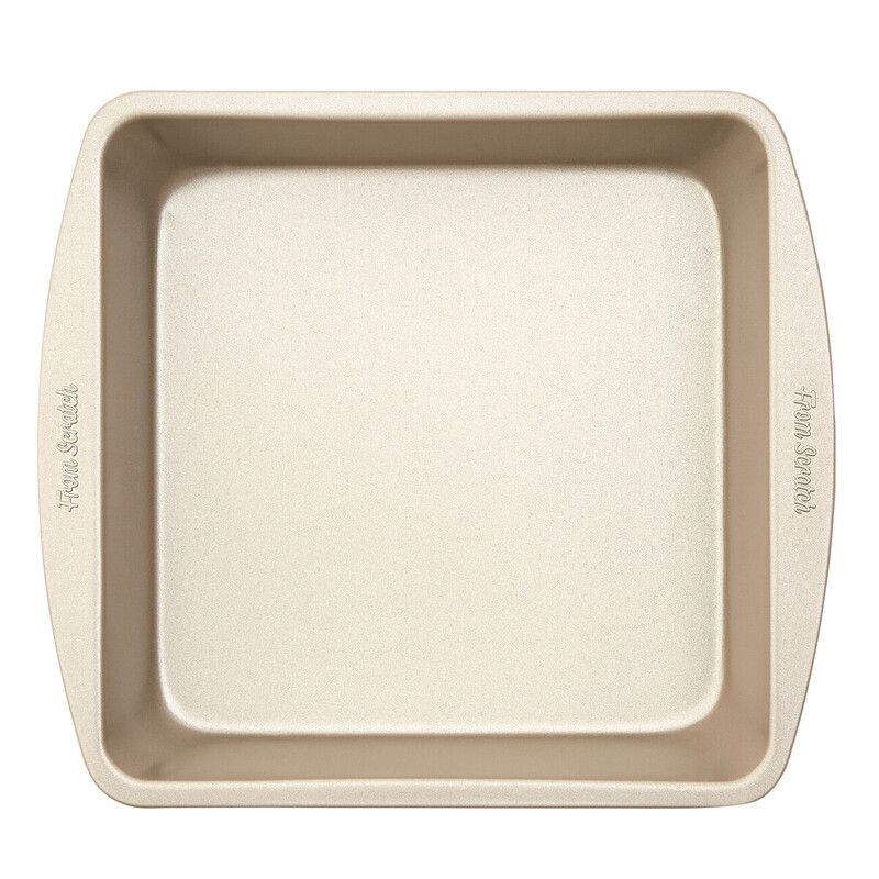 From Scratch Square Cake Tin - Gold - Image 1