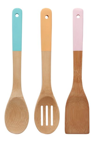 Aleki 3 Piece Bamboo Kitchen Utensil Set - Multi Colour