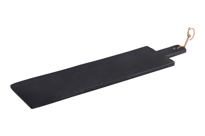 Preto Large Slate Paddle Chopping And Serving Board - Grey - Image 1