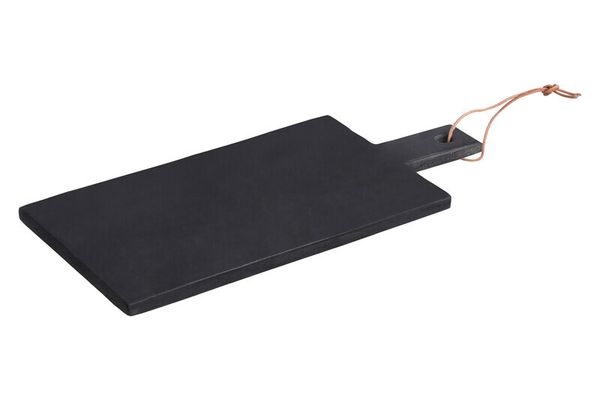 Preto Medium Slate Paddle Chopping And Serving Board - Grey