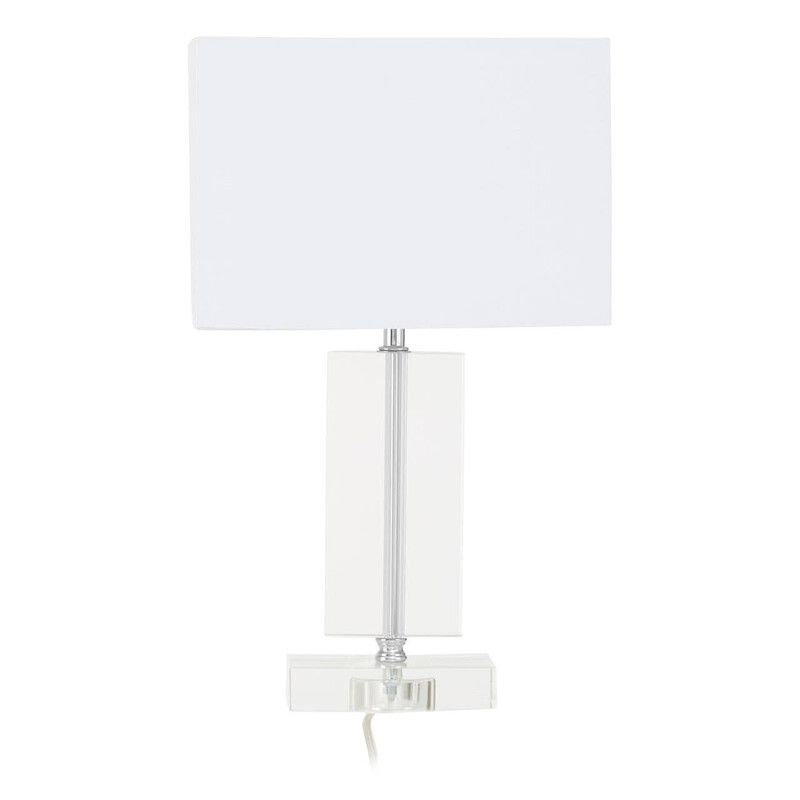 Helma Rectangular Table Lamp - Silver - Image 1