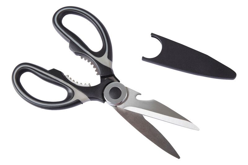 Zing Black And Grey Scissors - Black - Image 1