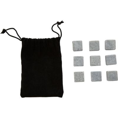 Wilson Set Of 9 Granite Ice Rocks - Natural