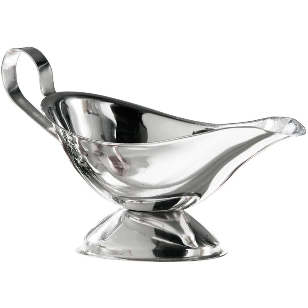 Sutton Stainless Steel Gravy Boat - Image 1