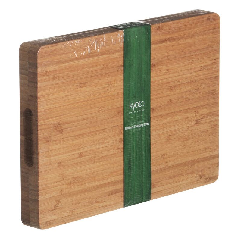 Aleki Bamboo Butchers Chopping and Serving Board - Natural - Image 1
