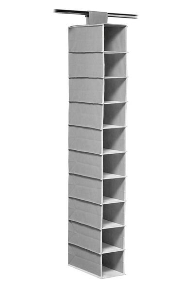 Tavia 10 Section Hanging Shoe Organiser