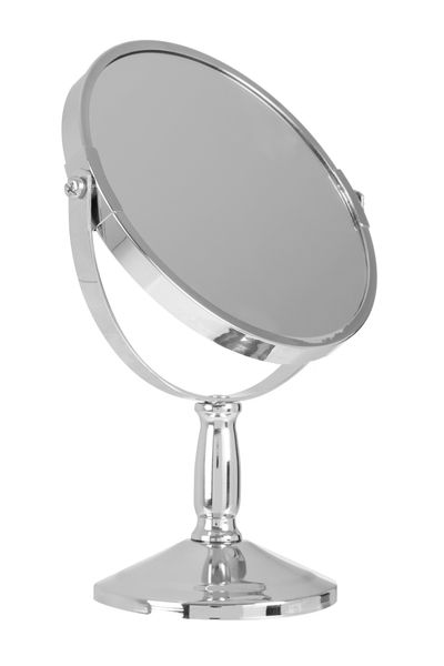 Cassini Chrome Large Swivel Mirror - Silver
