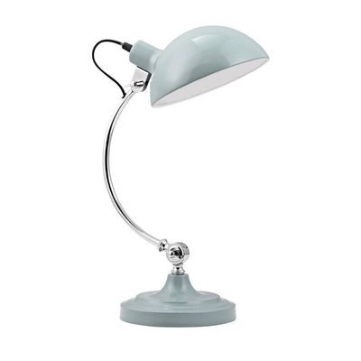 Vermont Shutter Blue Table Lamp - Blue