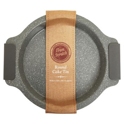 From Scratch Small Round Cake Tin - Grey